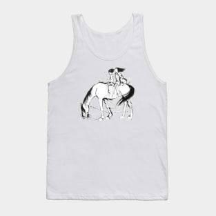 Forever Moments - Kids on a horse with their dog Tank Top